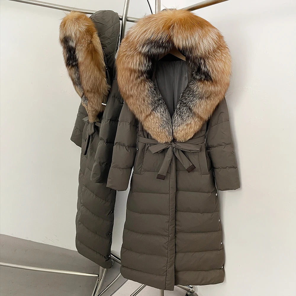 Fur Hood Winter Coat For Women