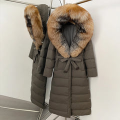 Fur Hood Winter Coat For Women