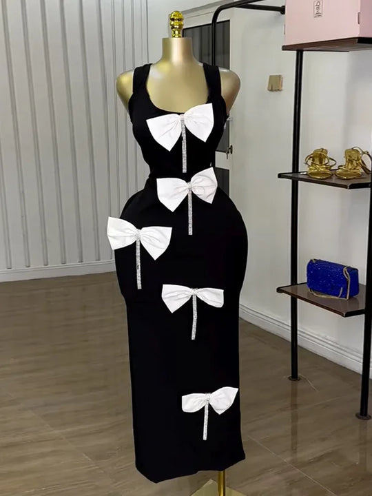 Bowtie-Diamond Dress