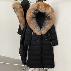 Fur Hood Winter Coat For Women