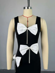 Bowtie-Diamond Dress