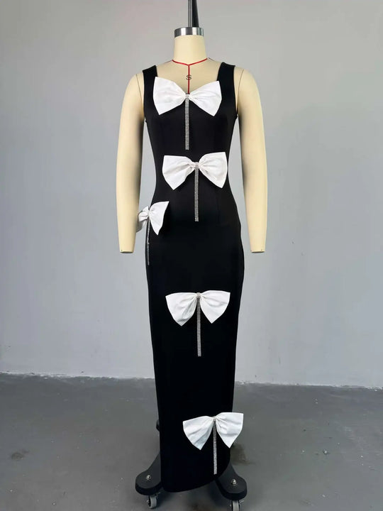 Bowtie-Diamond Dress