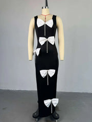 Bowtie-Diamond Dress