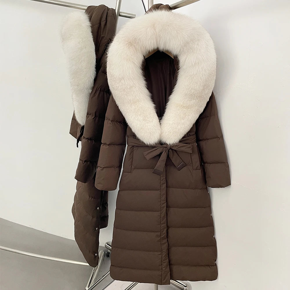Fur Hood Winter Coat For Women