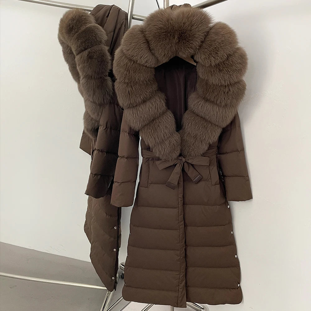 Fur Hood Winter Coat For Women