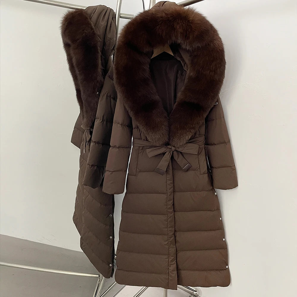 Fur Hood Winter Coat For Women
