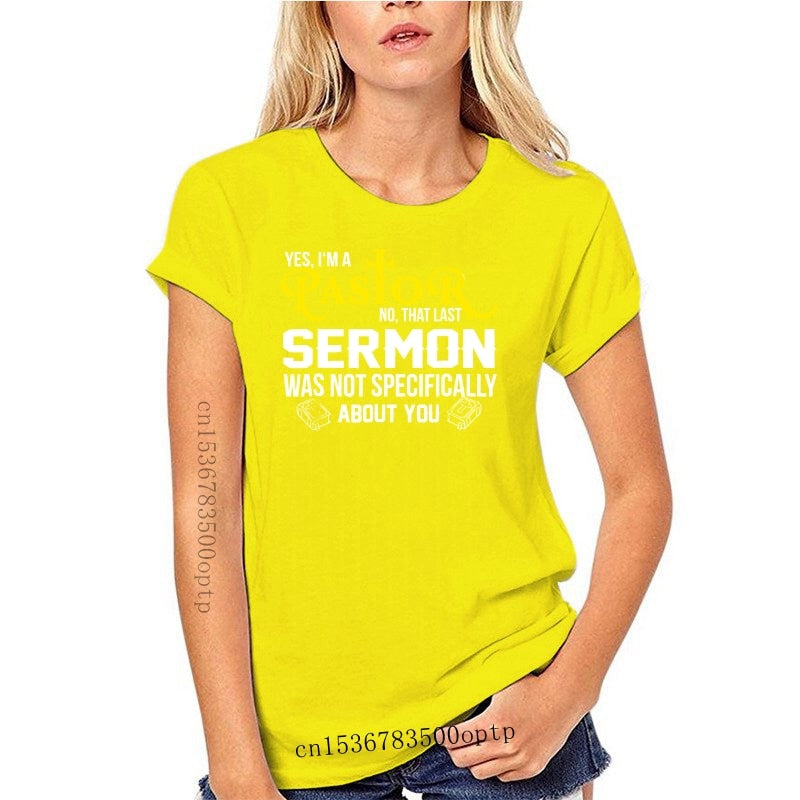 Yes I'm A Pastor, My Sermon Was Not A