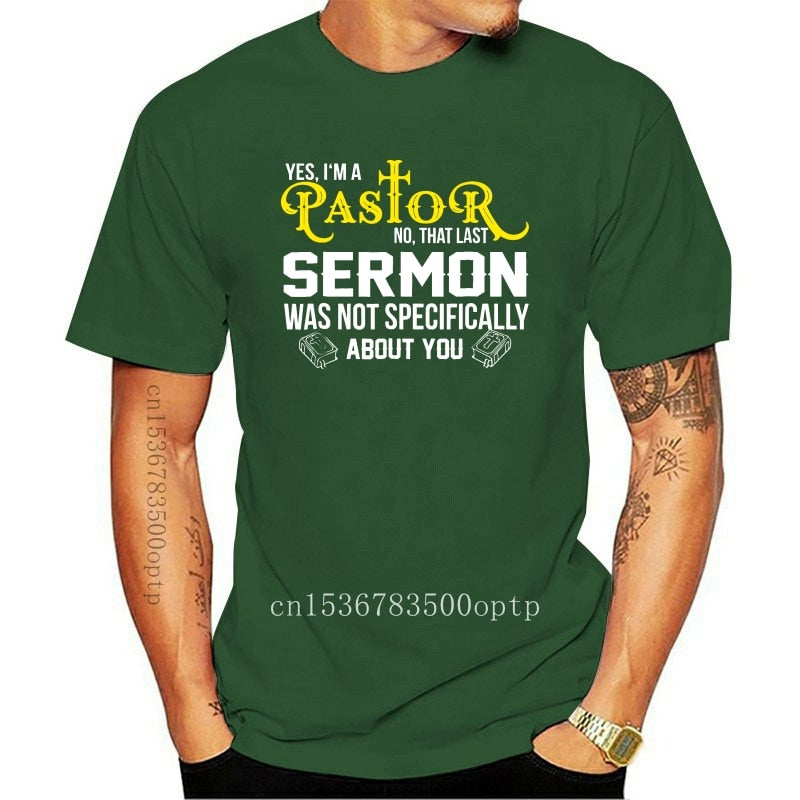 Yes I'm A Pastor, My Sermon Was Not A