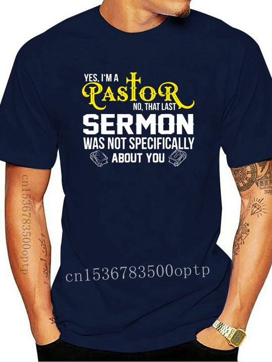 Yes I'm A Pastor, My Sermon Was Not A
