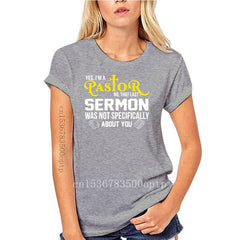 Yes I'm A Pastor, My Sermon Was Not A