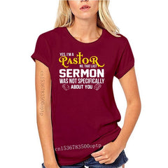 Yes I'm A Pastor, My Sermon Was Not A