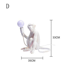 Batter's Up Hanging Monkey - KeepMeDifferent