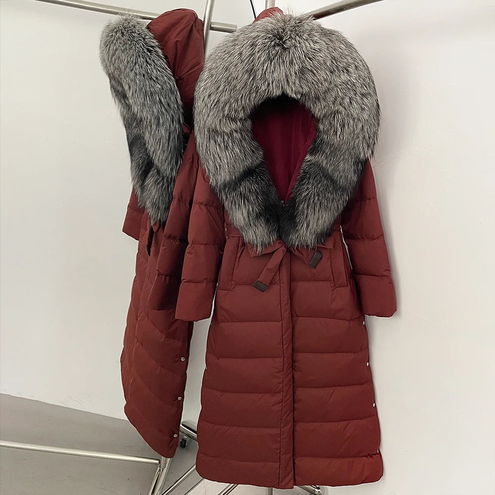 Fur Hood Winter Coat For Women