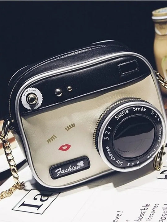 Flash, Flash Camera Shaped Handbag Purse