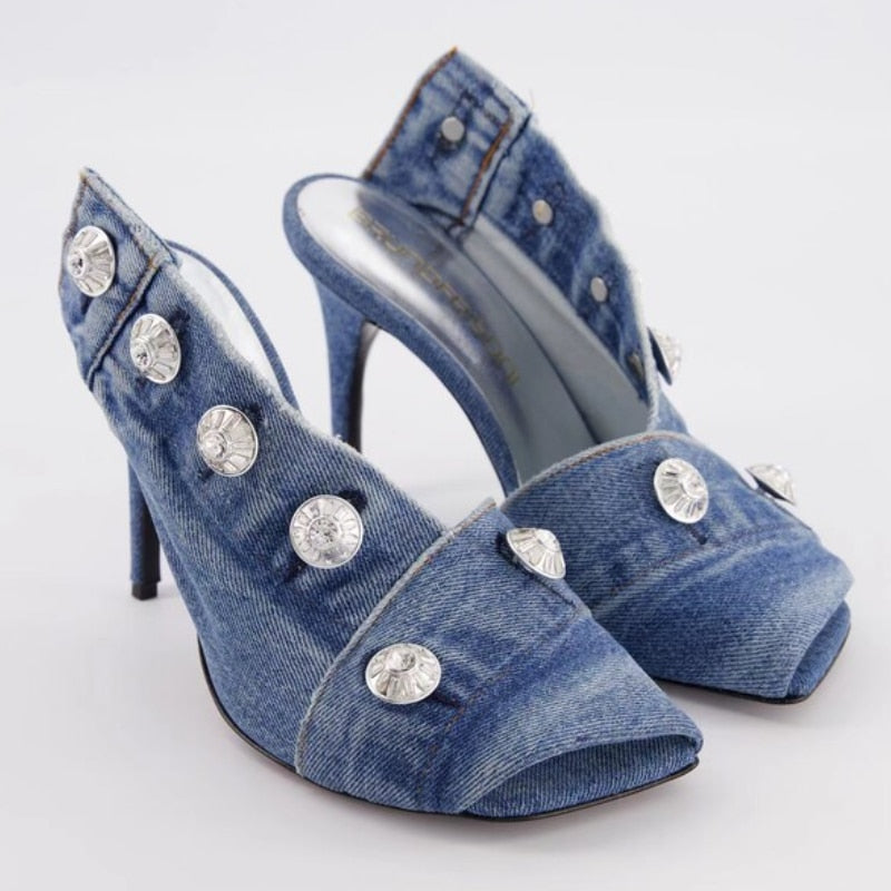 Blue Jean Heel's For Women