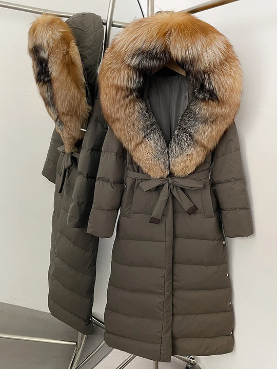 Fur Hood Winter Coat For Women