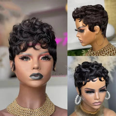 Curls, Curls, Curls... Short Pixie Cut Wig