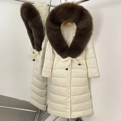 Fur Hood Winter Coat For Women