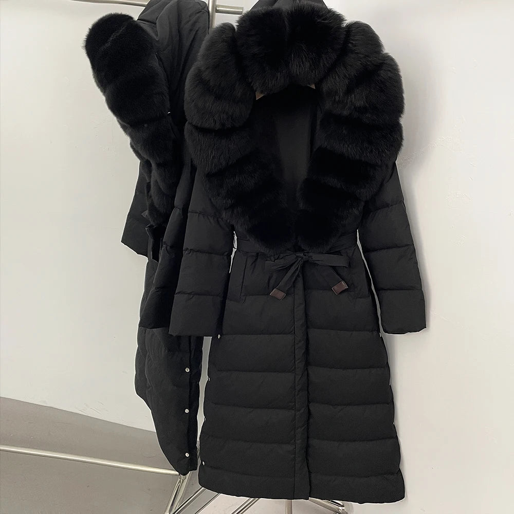 Fur Hood Winter Coat For Women