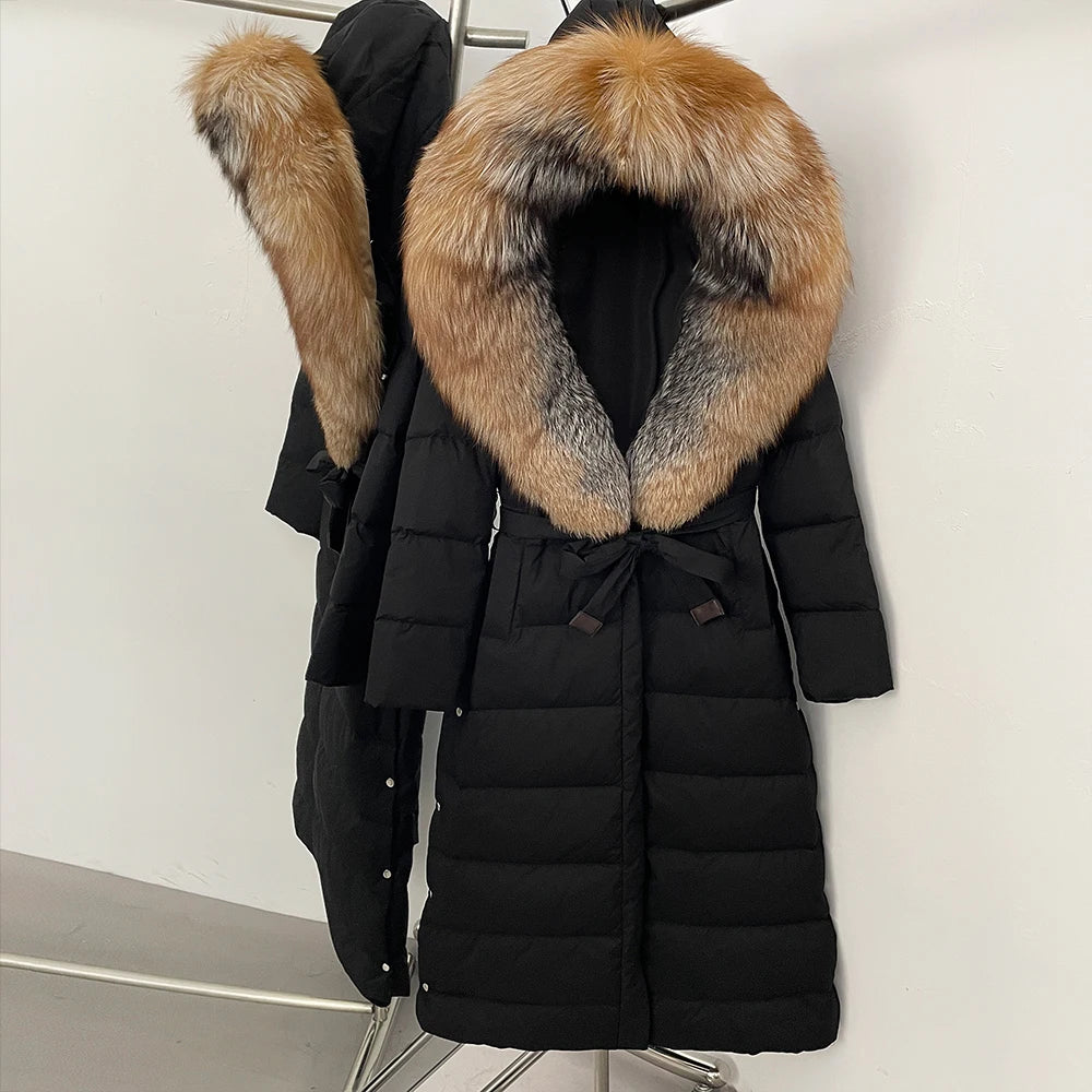 Fur Hood Winter Coat For Women