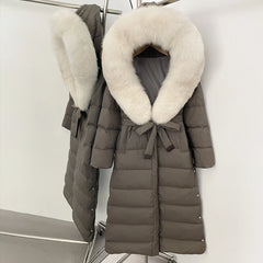 Fur Hood Winter Coat For Women