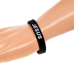 Jesus Is Love Rubber Bracelet