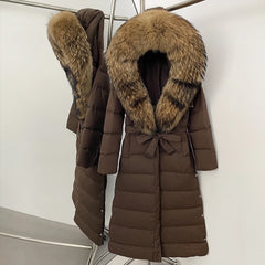Fur Hood Winter Coat For Women