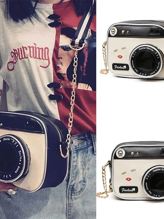 Flash, Flash Camera Shaped Handbag Purse