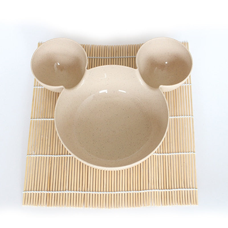 3pc Mouse Plate Set