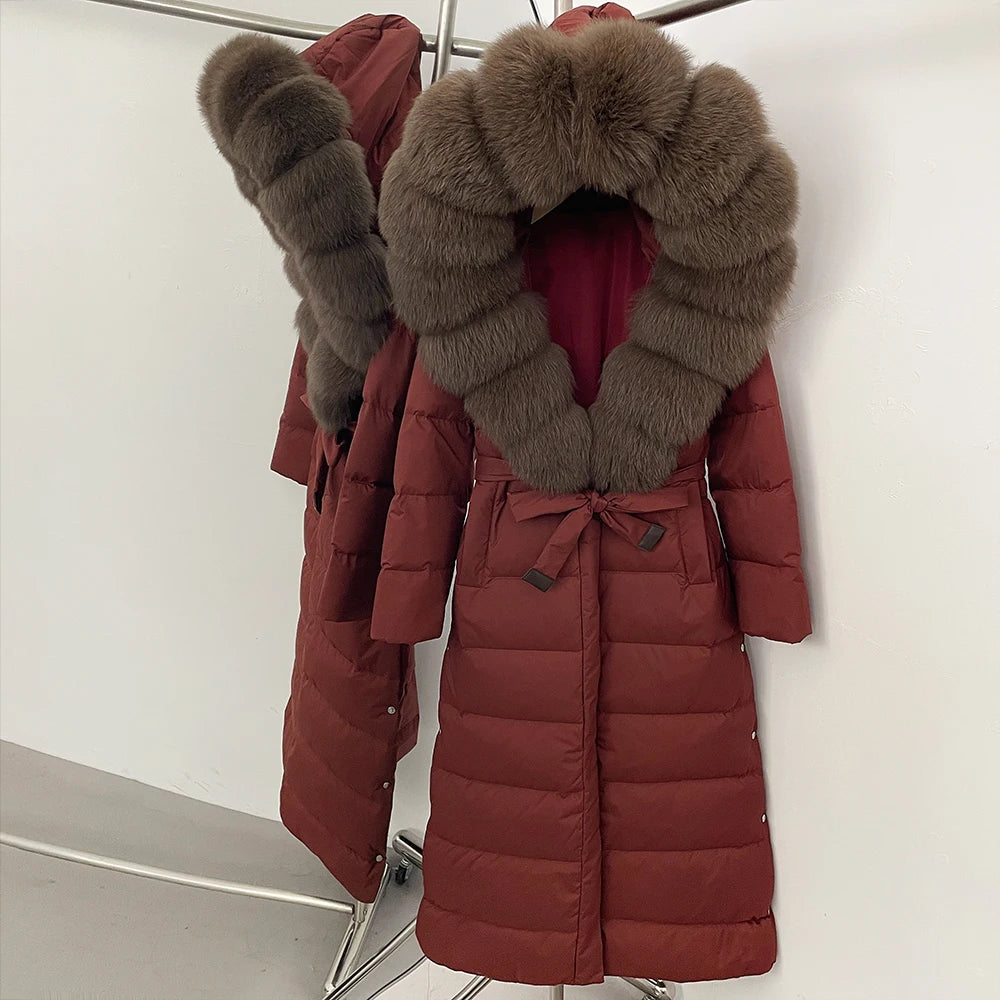 Fur Hood Winter Coat For Women