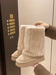 Fold Down Sweater Boot's For Women