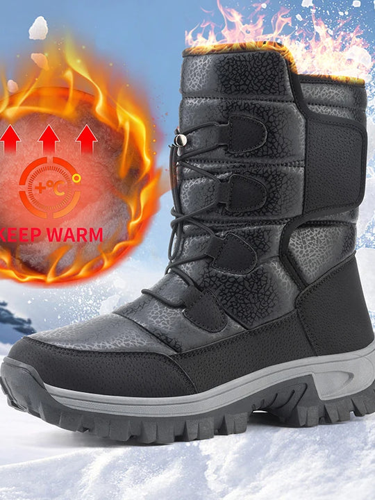 Plush Snow Boots