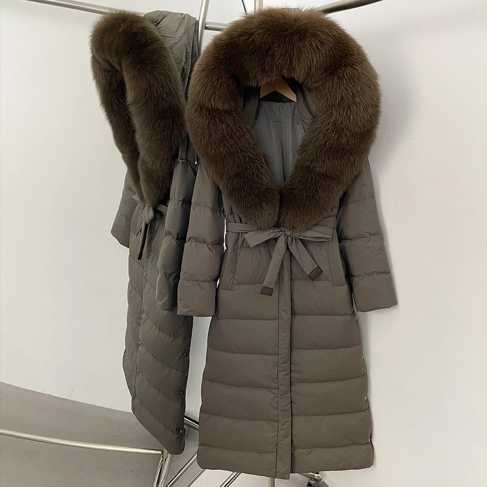 Fur Hood Winter Coat For Women