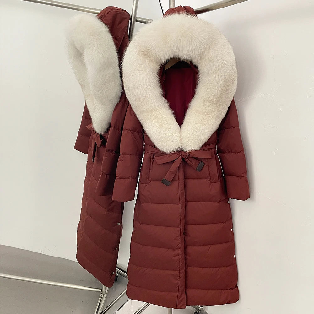 Fur Hood Winter Coat For Women