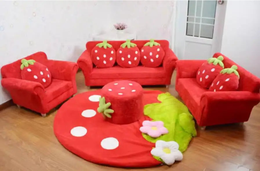 Strawberry Shortcake Kid's Sofa