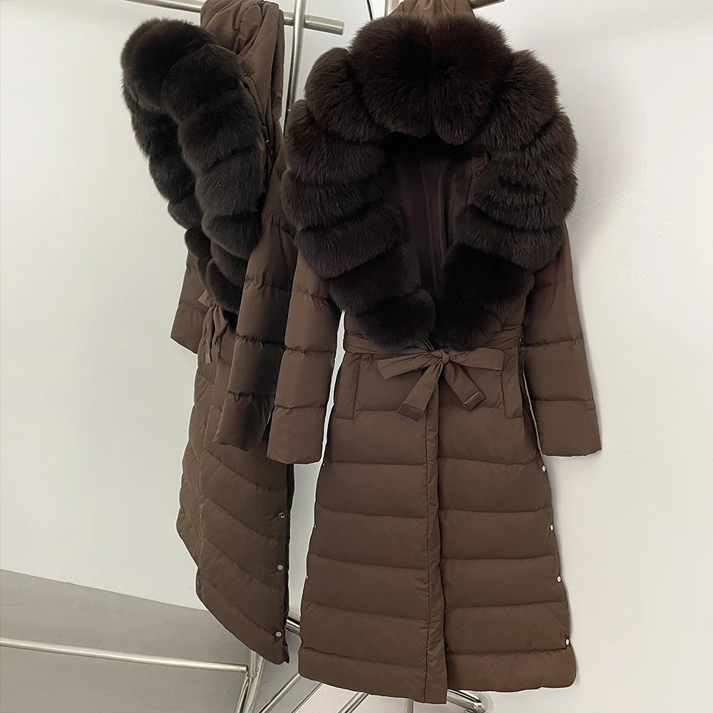 Fur Hood Winter Coat For Women