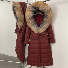 Fur Hood Winter Coat For Women