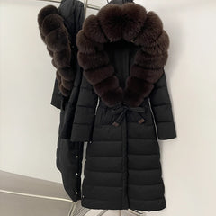Fur Hood Winter Coat For Women