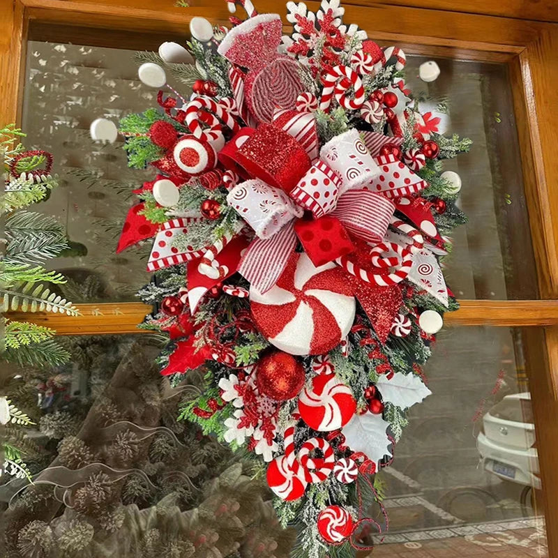 Peppermint Wreath