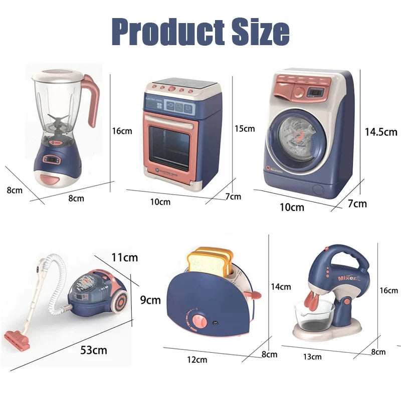 Electric Vacuum & Household Appliances For Kid's