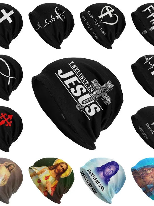 I Believe In Jesus Christ Beanie Hat
