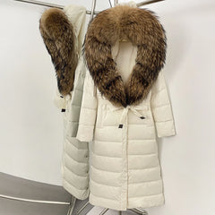 Fur Hood Winter Coat For Women