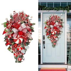 Peppermint Wreath