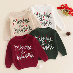 Merry Christmas Sweater's For Toddler's