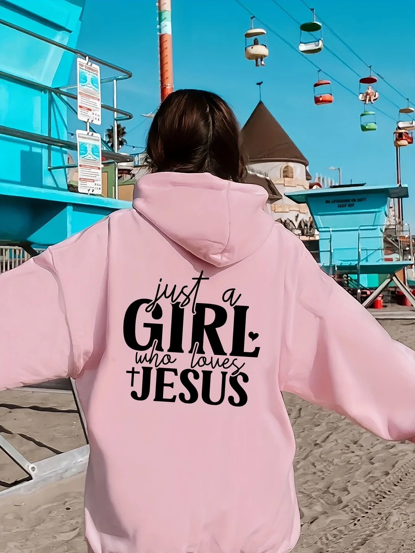 Just A Girl Who Loves Jesus Sweater