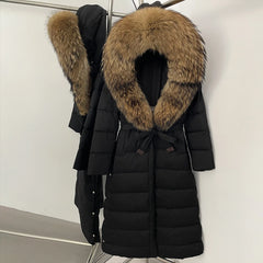 Fur Hood Winter Coat For Women