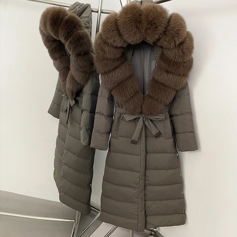 Fur Hood Winter Coat For Women