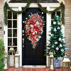 Peppermint Wreath