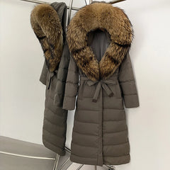 Fur Hood Winter Coat For Women