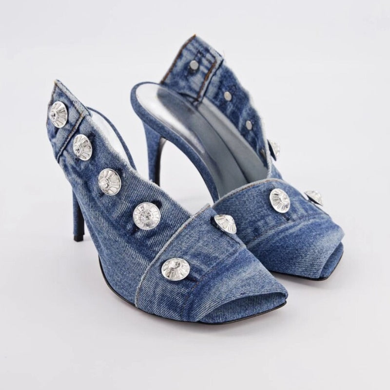 Blue Jean Heel's For Women